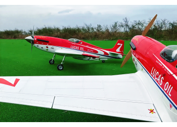 35–55CC Full Composite P-51D “STREGA” Scale Model Aircraft