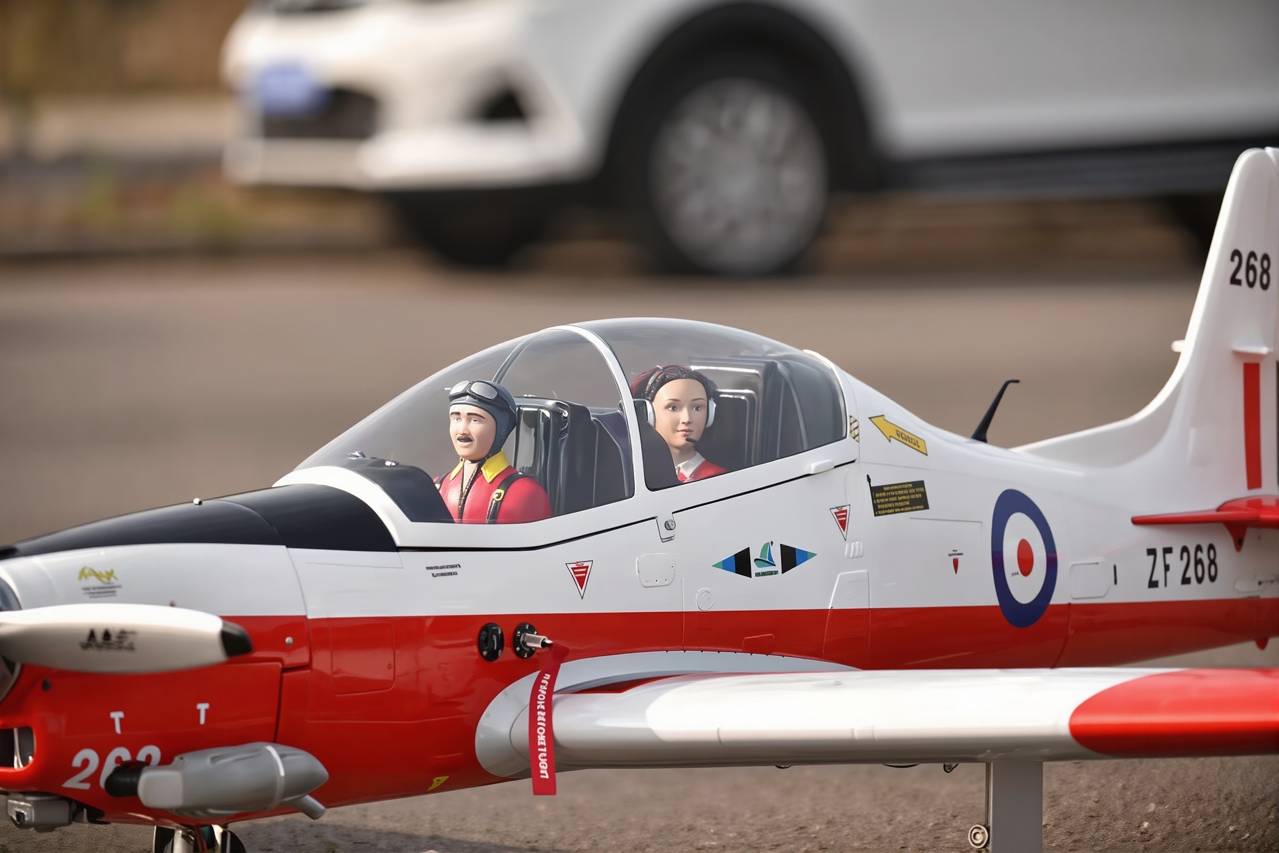 35–50CC Full Composite EMB-312 “Tucano” Scale Model Aircraft