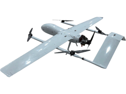 KK-WV50GE Fuel-Powered VTOL Hybrid-Wing UAV Platform