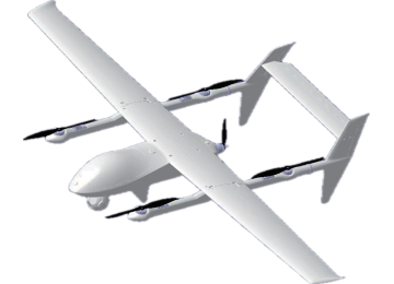 KK-WV24E Electric VTOL Fixed-Wing Hybrid UAV Platform